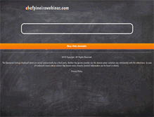 Tablet Screenshot of chefpineirowebinar.com